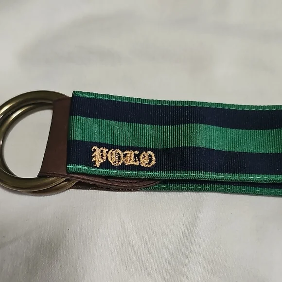 Polo by Ralph Lauren Green and Black Belt